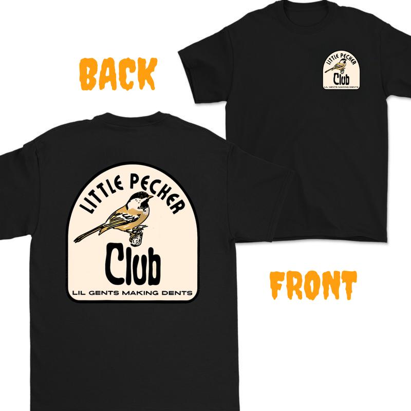 For Men T-shirt,2 side - Crewneck Gildan,Little Pecker club T-shirt, Unisex Classic Cotton