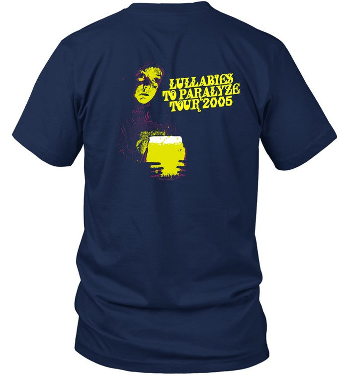 Queens Of The Stone Age Lullabies To Paralyze Tour 2005 Concert T Shirt