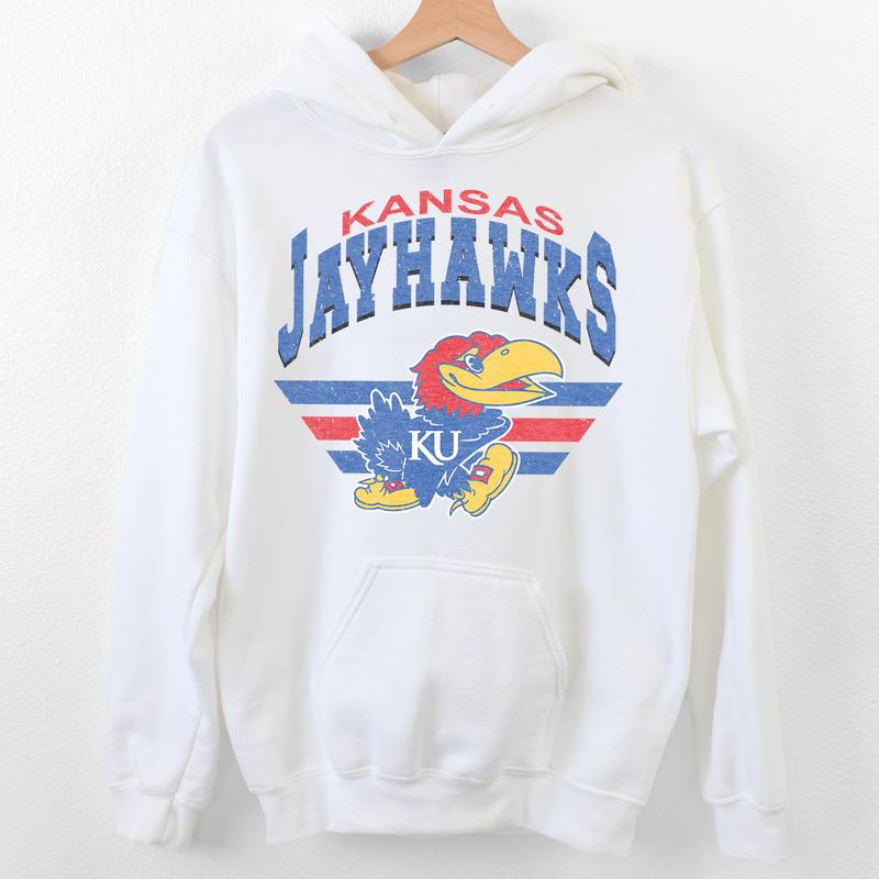 Kansas Jayhawks Vintage NCAA Sweatshirt, University Football Shirt, Classic Gift for Fans, Cotton T-Shirt, Unisex Wear, Hoodie Collection, Style