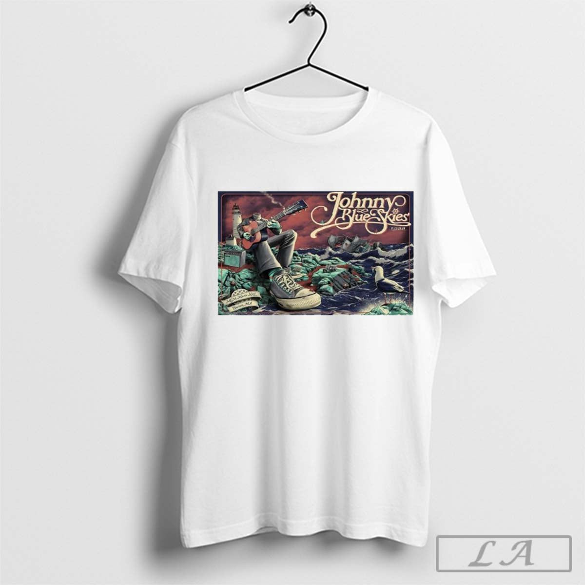 Poster Sturgill Simpson Nov 23-24-2024 Fenway in Boston MA Tour T-shirt