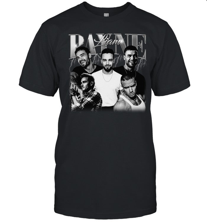 Liam Payne Vintage Shirt, In Memory Of Liam Payne Graphic Tee,1D Bootleg Fan Tee