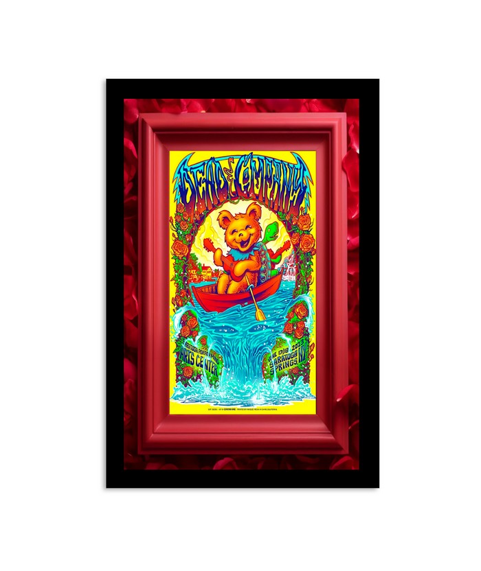 Poster Dead & Company June 17 18 Final Tour 2023 Saratoga Performing Arts Center Saratoga Springs NY