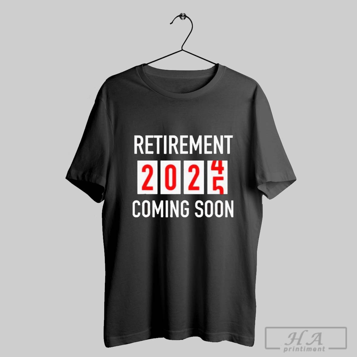 Soon To Be Retired Coming Soon 2025 Countdown Gift T Shirt