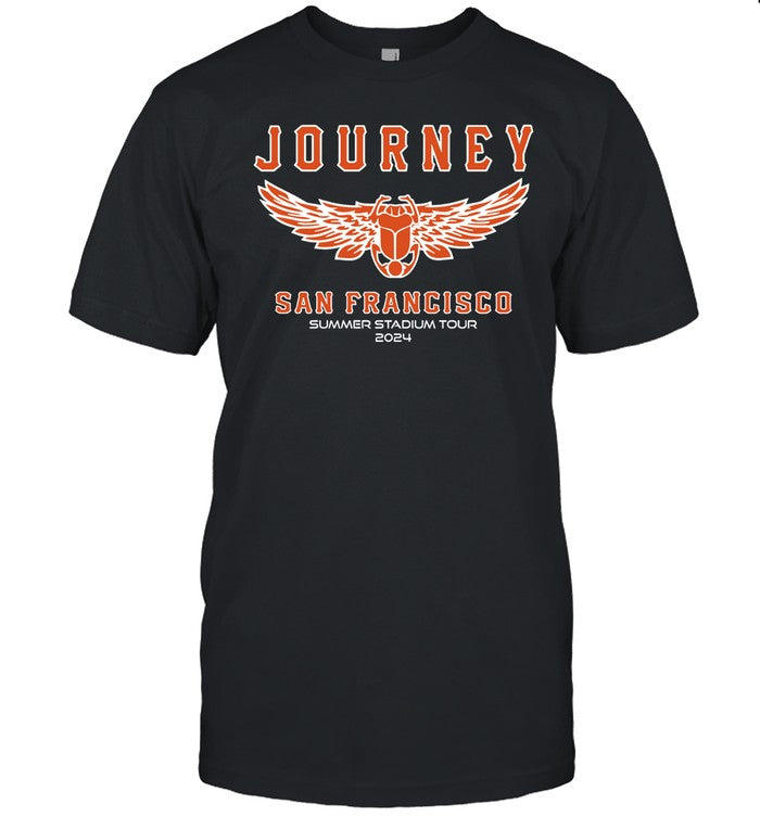 Journey San Francisco Summer Stadium Tour 2024 New Shirt