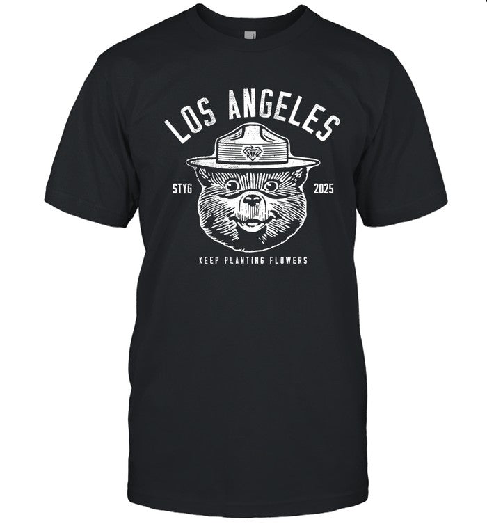 STYG Los Angeles Keep Planting Flowers 2025 Tee