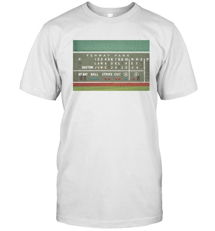 Lana Del Rey Boston Tour 2024 Shirt