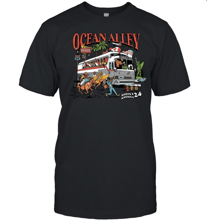 Limited Ocean Alley Uk & Europe Tour 2024 Shirt