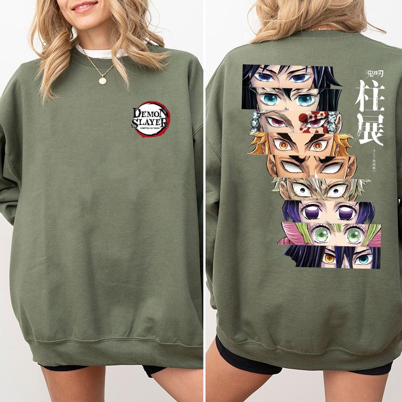 Demon Slayer Hashira team Shirt, Tanjiro Nezuko Zenitsu Inosuke Shirt,Demon Slayer t-shirt, Kimetsu no Yaiba Shirt, Anime sweatshirt hoodie, Anime lov
