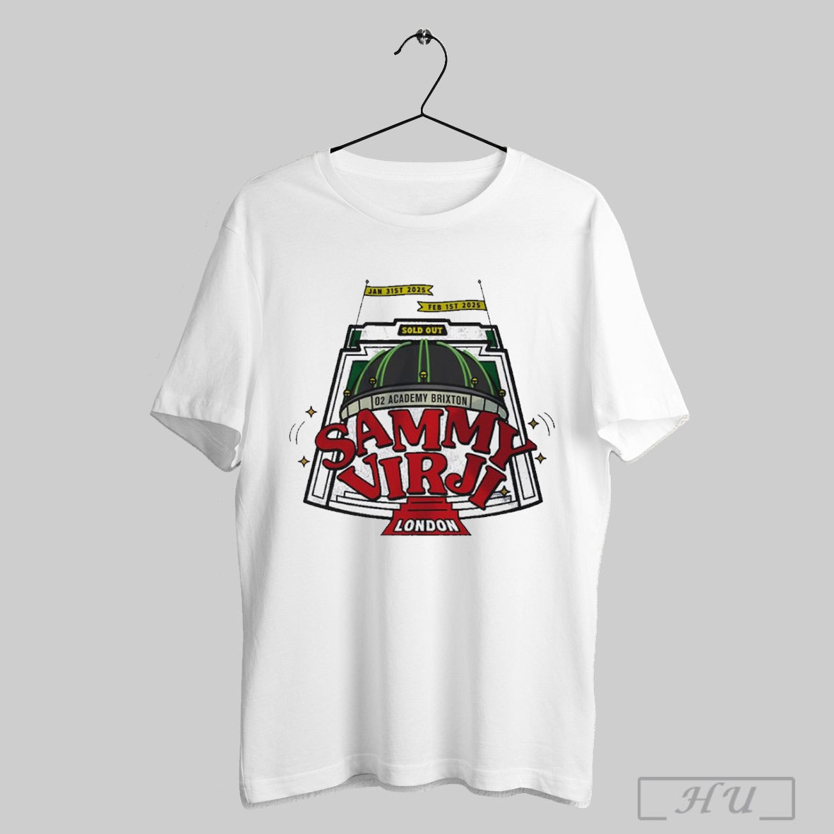 Sammy Virji 02 Academy Brixton London 2025 Merch T Shirt Sweatshirt