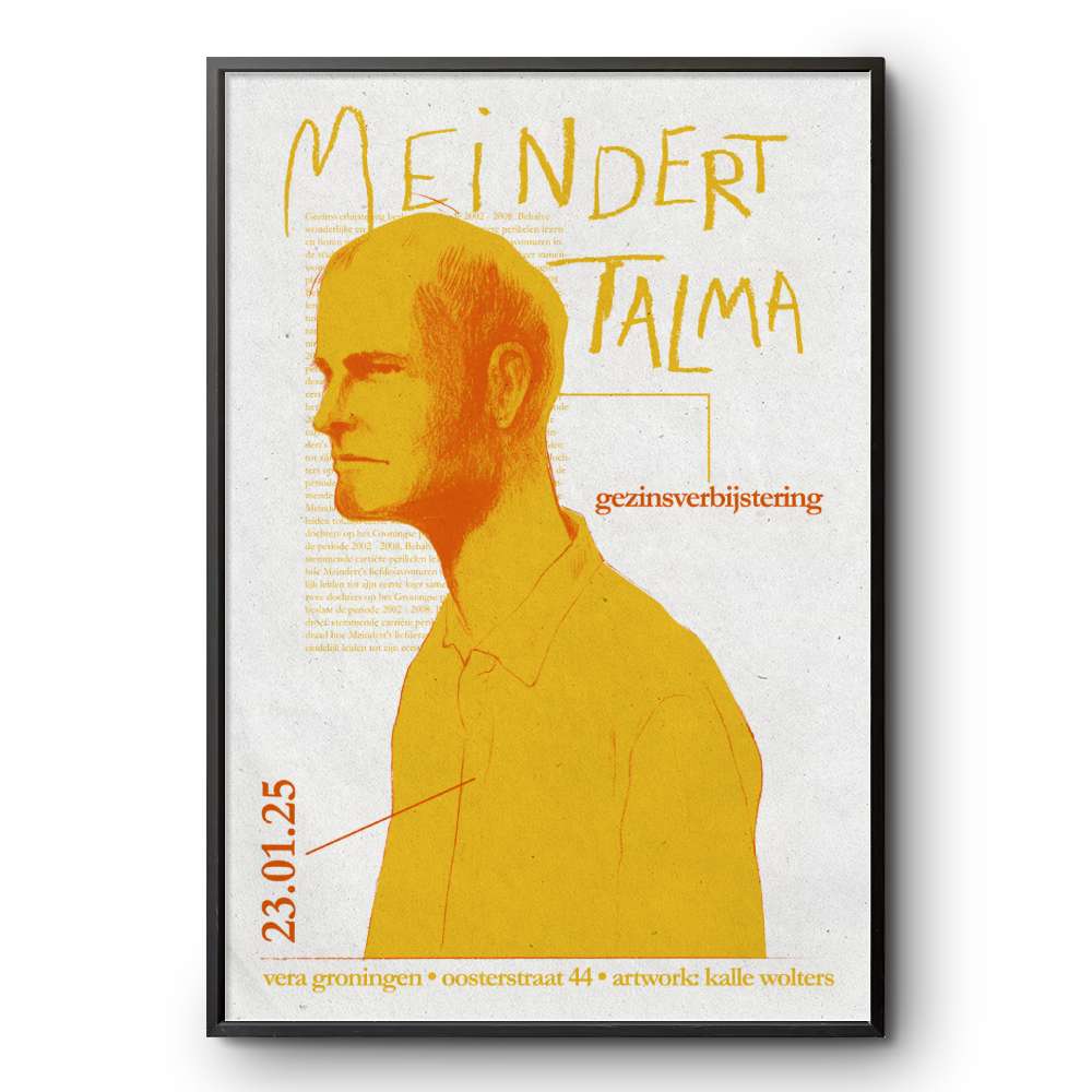 Jan 23, 2025 Meindert Talma Vera Groningen Poster
