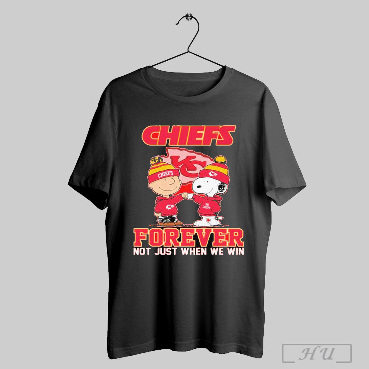 Snoopy X Kansas City Chiefs Forever Not Just When We Win 2025 T Shirt Sweatshirt