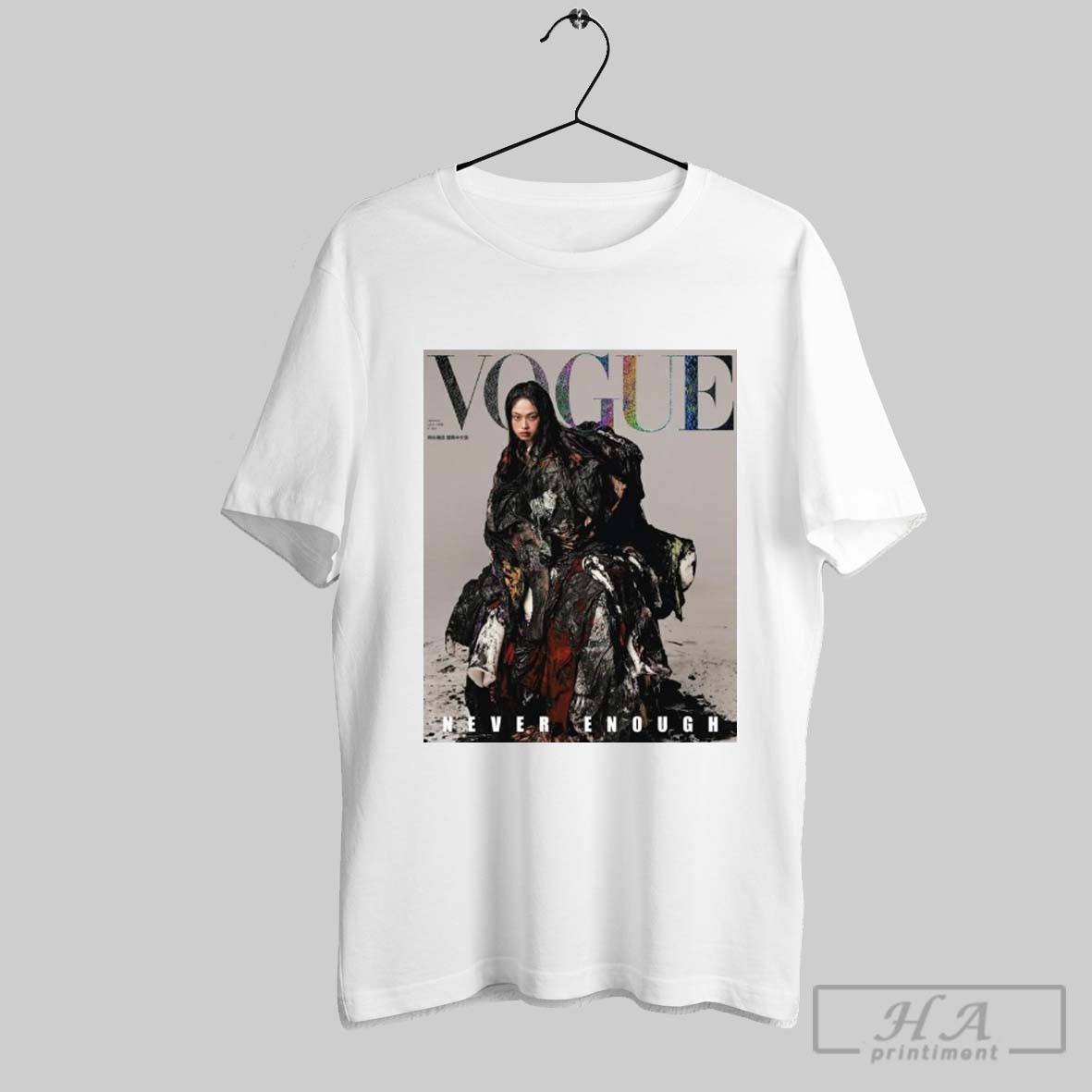 Premium Never Enough Model Zoe Fang For Vogue Taiwan January 2025 T Shirt