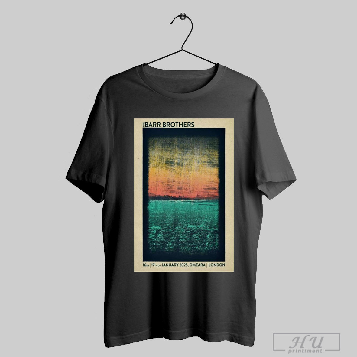 Poster The Barr Brothers Omeara In London Uk January 16 17 2025 T Shirt