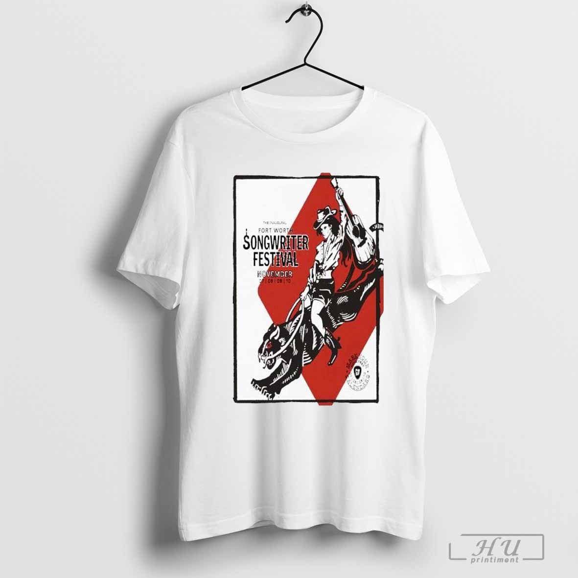 Songwriter Festival Southside Preservation Hall Fort Worth, TX Nov 7-10 2024 Tour T-Shirt