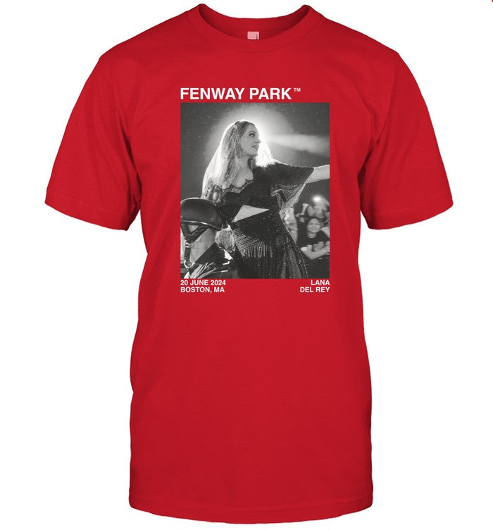 2024 Lana Del Rey Tour Boston Red Sox T-Shirt