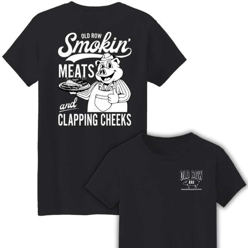 Old Row The Smokin' Meats Both Sides Unisex T-Shirt Cotton
