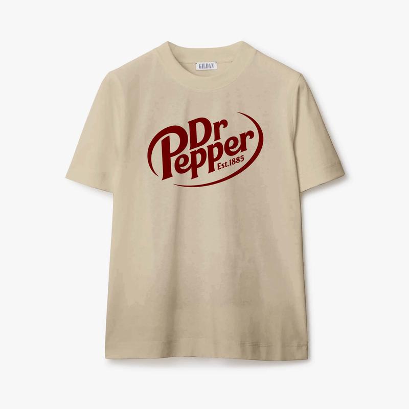 Dr. Pepper Unisex T-Shirt, Sweatshirt, Hoodie Available in Sizes S-3XL Crewneck Classic