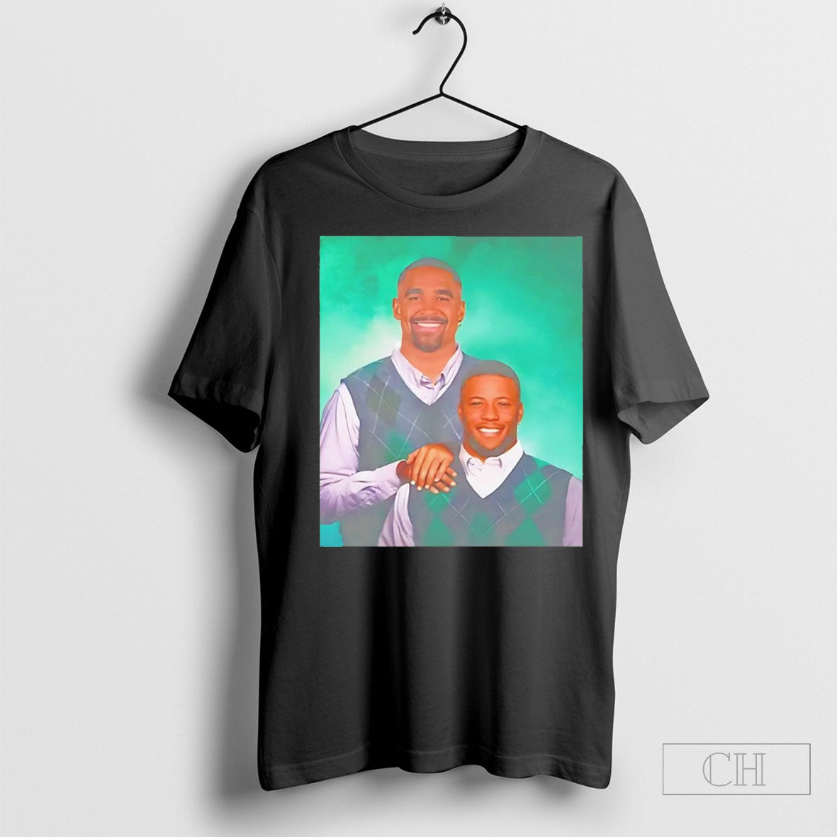 Step Brothers Saquon Barkley And Jalen Hurts Philadelphia Eagles Vintage Shirt