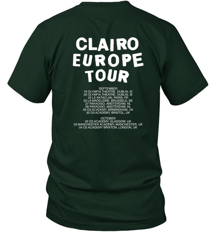 Clairo Sling Boots European Tour T-Shirt