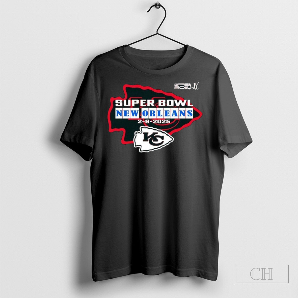 Super Bowl Lix New Orleans 2 9 2025 Kansas City Chiefs Shirt