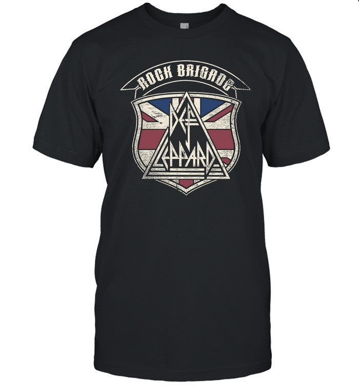 Def Leppard Rock Brigade Tour T-Shirt