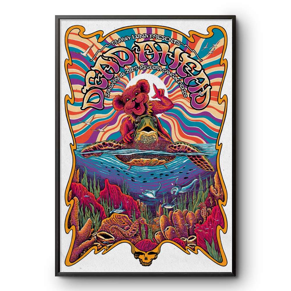 Festival Event Dead Ahead Riviera Cancun Mexico Jan 10, 2025 Poster