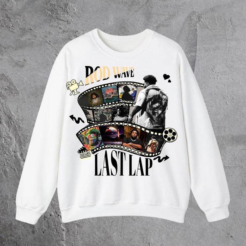 Rod Wave Last Lap Tour Concert 2024 Tshirt Sweatshirt, Country Music, Singer Fan, Tour Music 2024 Shirt, Unisex Sweater Pullover Tee