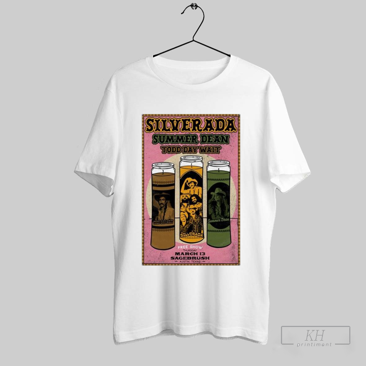 Silverada March 13 2025 Sagebrush Austin Tx Shirt T Shirt