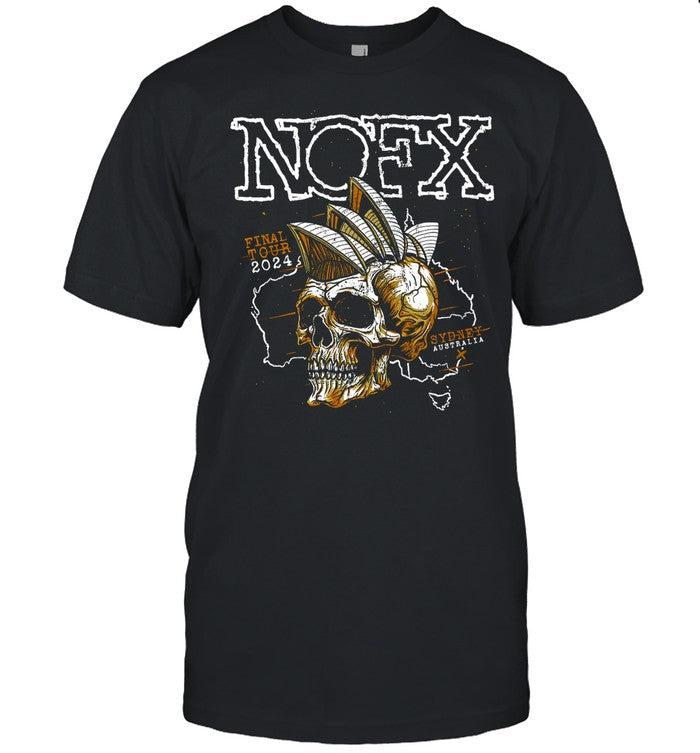 Nofx Final Tour 2024 Sydney, Australia T-Shirt