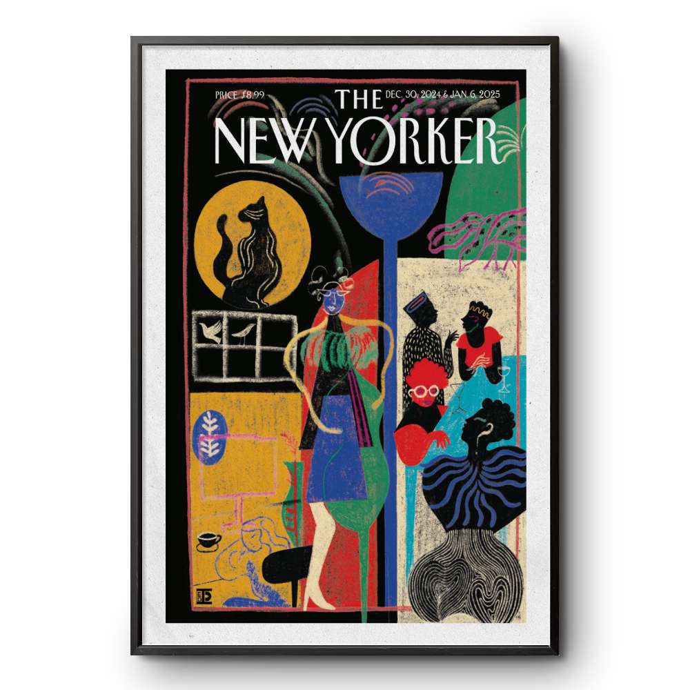 December 30 2024 & January 06 2025 The New Yorker Midnight Moments Poster