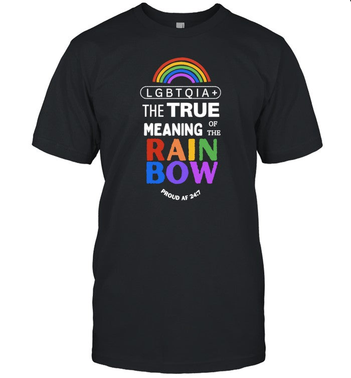 Dr. Jebra Faushay Lgbtqia+ The True Meaning Of The Rain Bow Shirt_1