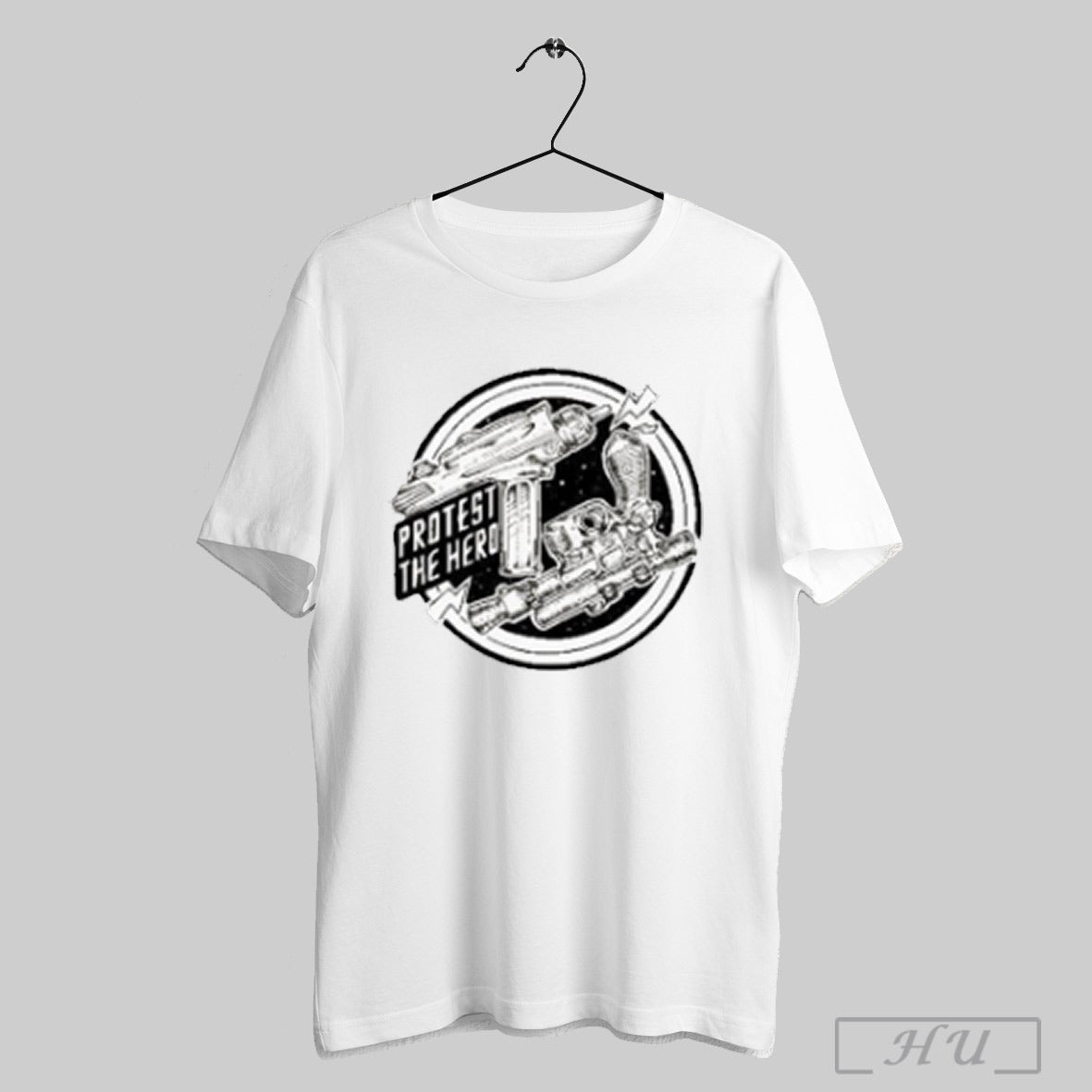 Protest The Hero I Dont Care With Shot First Pew Pew Crest T Shirts Sweatshirt