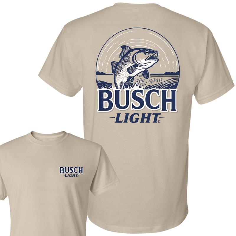 Busch Light Man's New Edition Shirt, Double Sides Graphic Tee, For Men, For Women