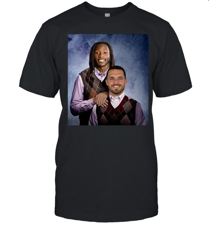 Derek Carr Alvin Kamara Shirt, New Orleans Football Step Bros, Funny Gift Football