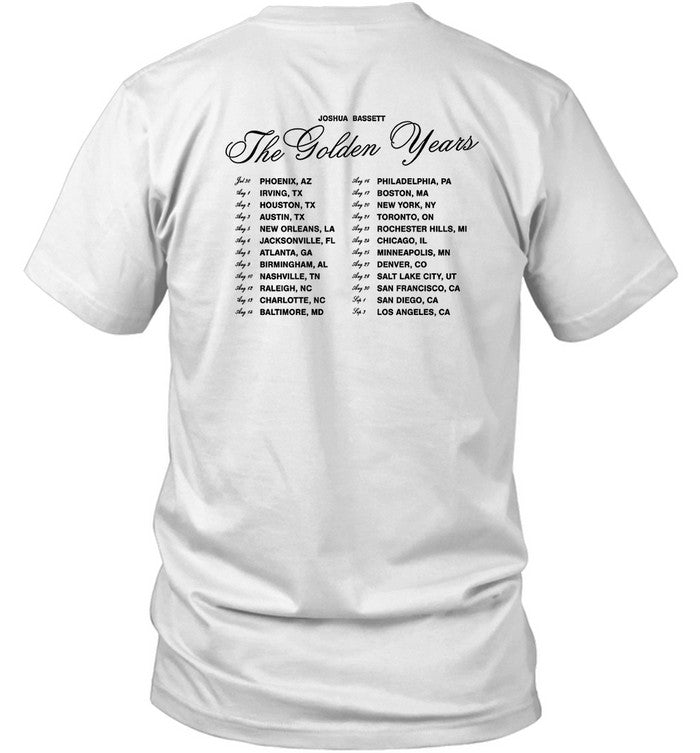 Joshua Bassett Polaroid Photo Tour T Shirt
