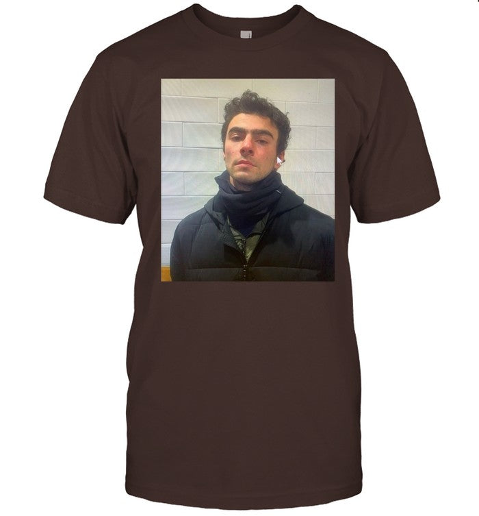 Luigi Mangione Mugshot t-shirt, hoodie, tank top, sweater and long sleeve t-shirt