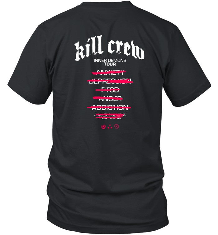 Kill Crew Inner Demons Tour Shirt