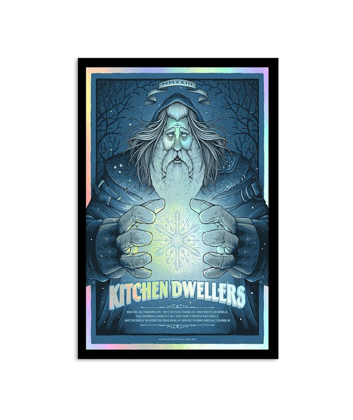 Kitchen Dwellers 2023 Winter Tour Poster