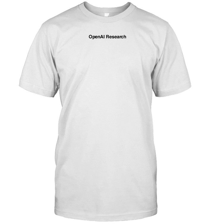 Openai Research T-Shirt, Hoodie, Tank Top, Sweater And Long Sleeve T-Shirt-Unisex T-Shirt