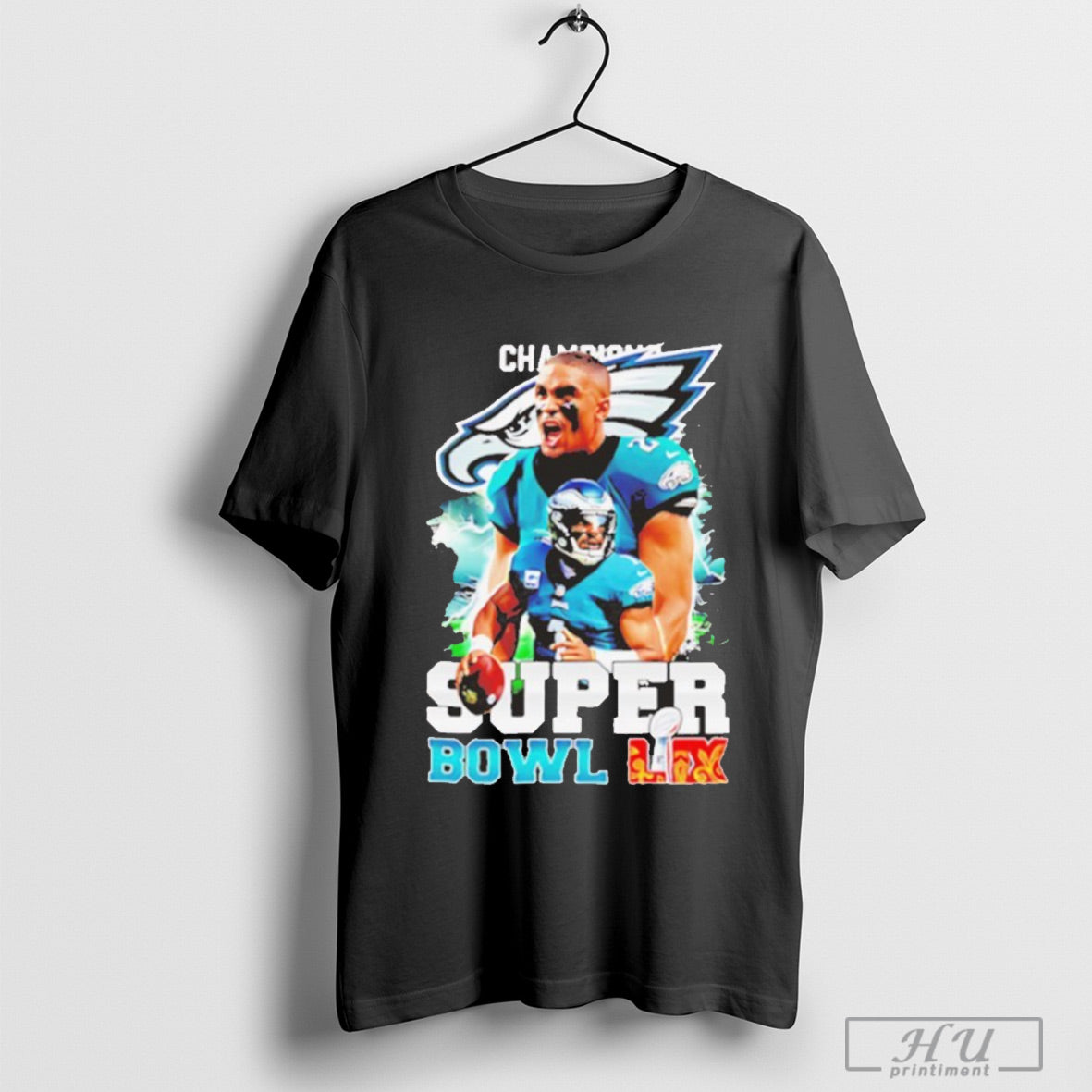 Super Bowl 2025 Lix Champions Number 1 Eagles Shirt Sweatshirt
