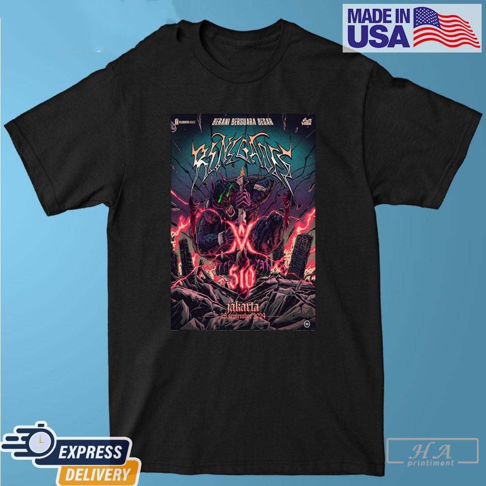 Renegades Sept 28 2024 Berani Bersuara Besan Poster Tour T-Shirt