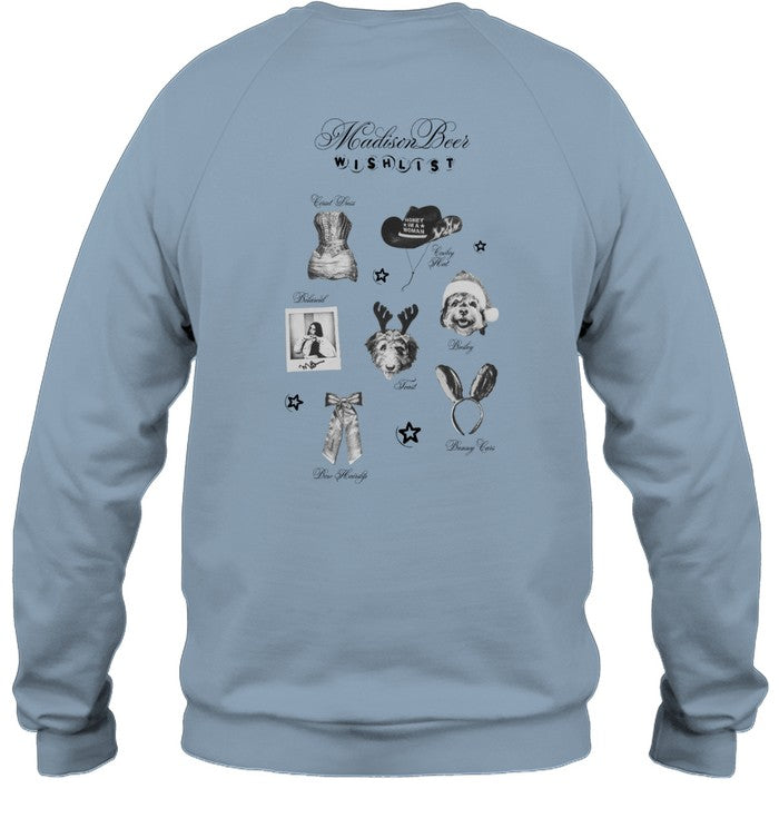 2024 Madison Beer Wishlist Holiday Shirt