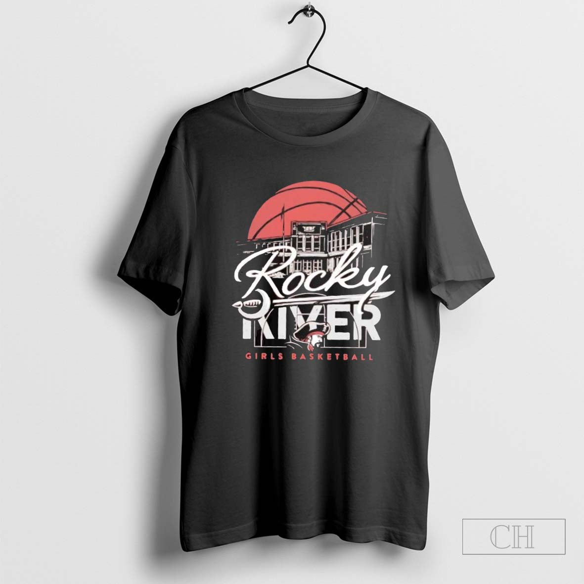 Rocky River Girls Basketball Stadium vintage T-shirt