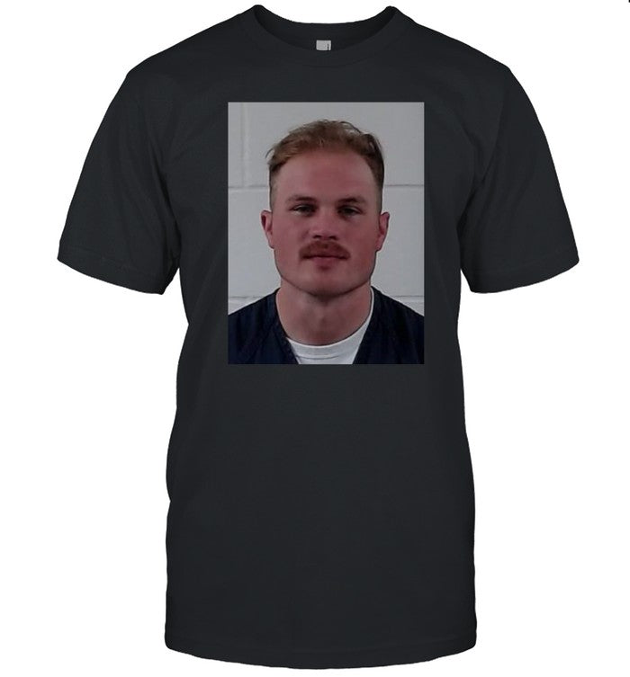 Limited Zach Bryan Mug Shot Shirt