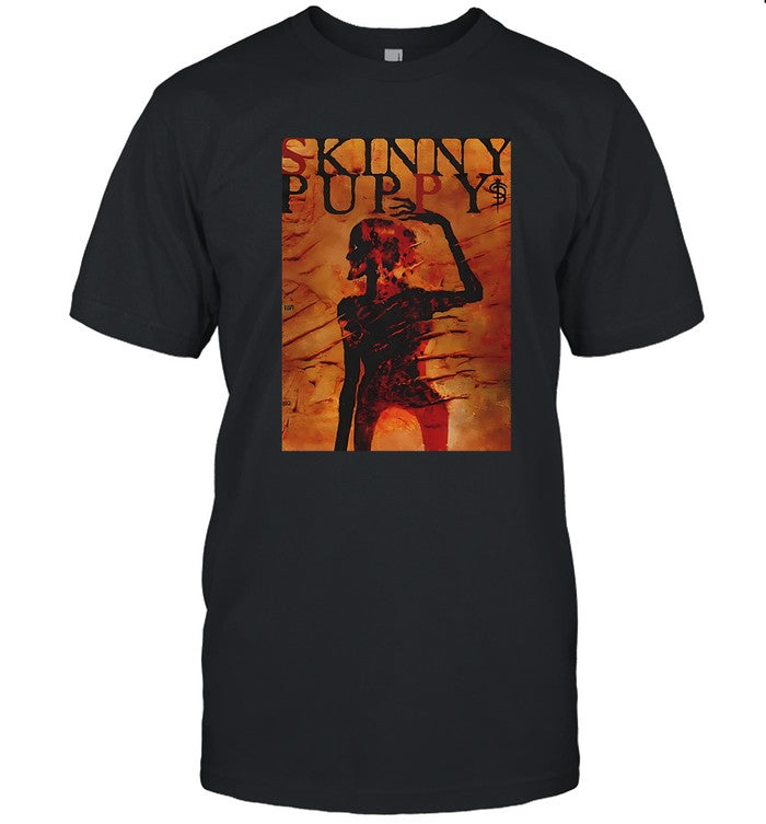 Skinny Puppy Scorched Man Final Tour 23 T-Shirt