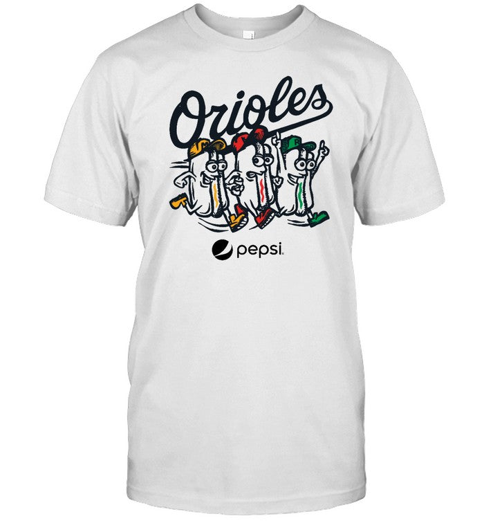 Orioles Hot Dog Race Pepsi Tee