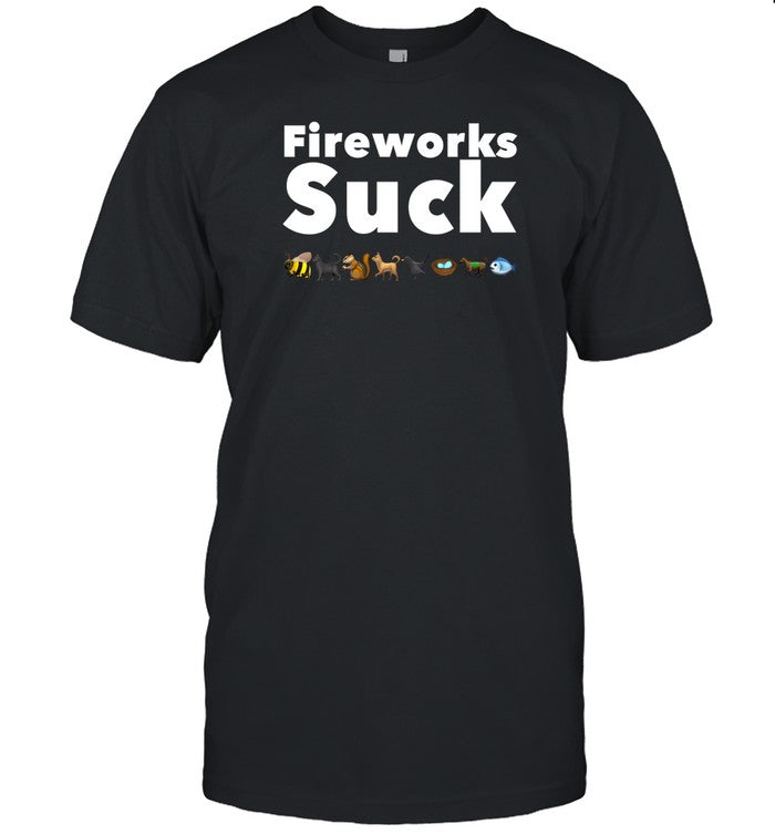 Dr. Karen Becker Planet Paws Media Fireworks Suck Shirt