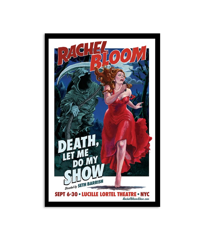 Rachel Bloom Sept 6-30 Lucille Lortel Theater New York, NY Tour 2023 Poster