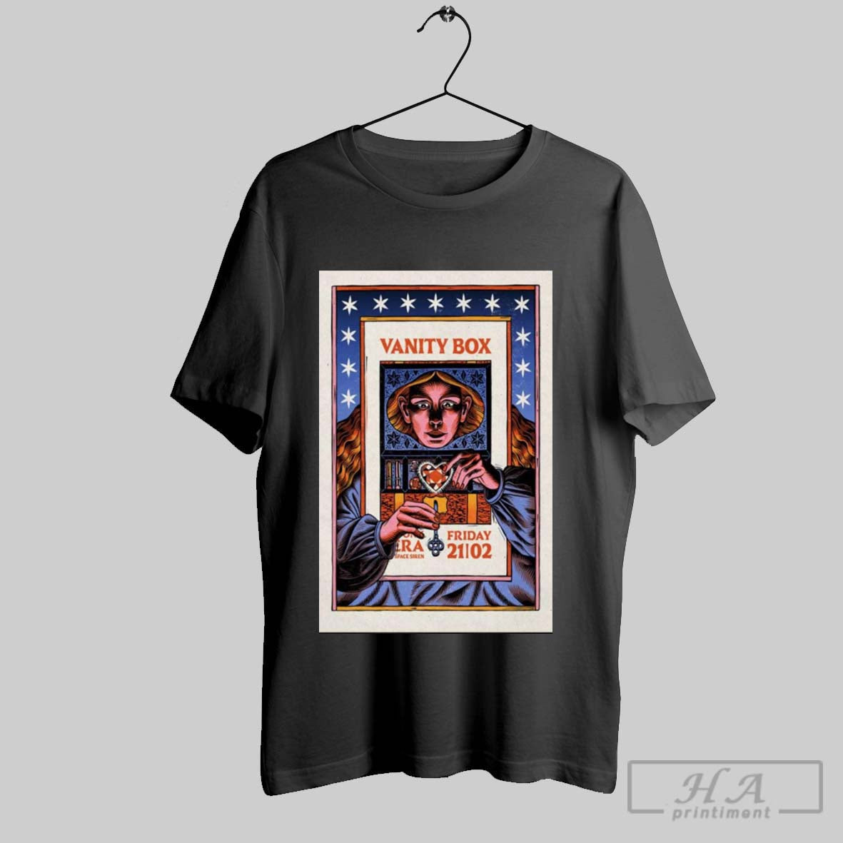 Poster Vanity Box Vera In Groningen Netherlands Friday February 21 2025 T Shirt