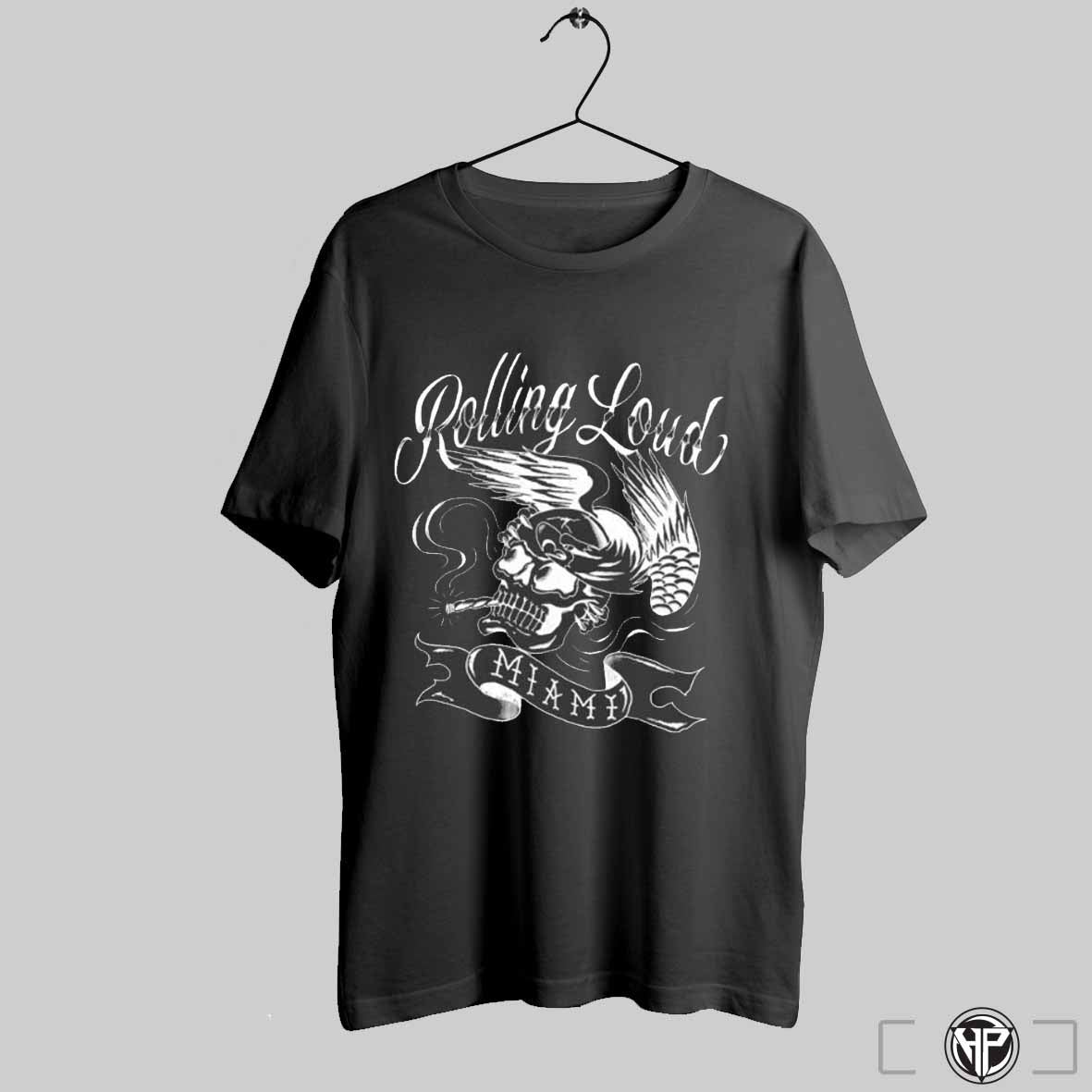 Rolling Loud Miami Fl 2024 Hard Rock Stadium Exclusive Ripper Skull Shirt Trending Sweatshirt